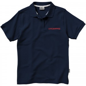 Forehand short sleeve ladies polo, Navy (Polo shirt, 90-100% cotton)