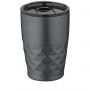 Geo 350 ml copper vacuum insulated tumbler, Grey