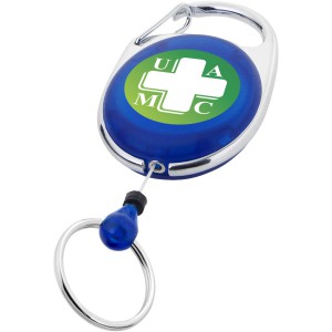 Gerlos roller clip keychain, Blue (Lanyard, armband, badge holder)