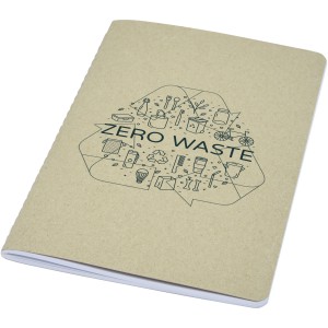 Gianna recycled cardboard notebook, Natural (Notebooks)