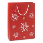 Gift paper bag large, red (CX1415-05)