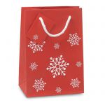 Gift paper bag small, red (CX1413-05)