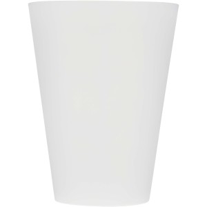 Glastonbury 300 ml reusable plastic cup, Frosted clear (Glasses)