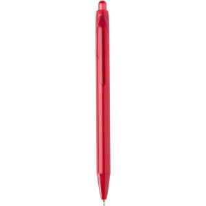 Glen RCS recycled bi-injected ballpoint pen (blue ink), Red