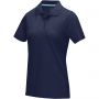 Graphite short sleeve women's  organic polo, Navy