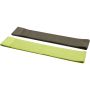 Grip 2-piece resistance band set, Lime, Forest green