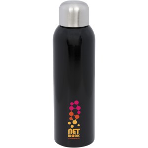 Guzzle 820 ml sport bottle, solid black (Water bottles)