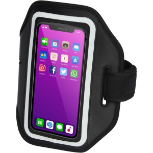 Haile reflective smartphone bracelet with transparent cover, (Sports equipment)