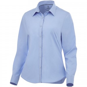 Hamell long sleeve ladies shirt, Light blue (shirt)