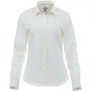 Hamell long sleeve ladies shirt, White (shirt)