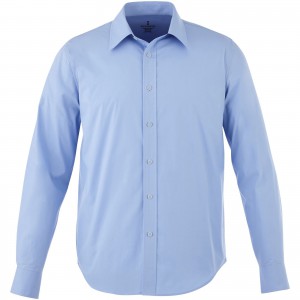 Hamell long sleeve shirt, Light blue (shirt)