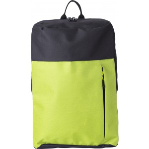 Polyester (600D) backpack Freya, light green