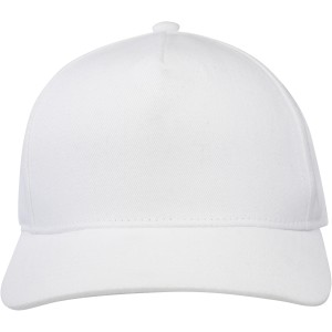 Onyx 5 panel Aware recycled cap, White (Hats)
