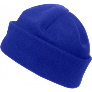 Polyester fleece (200 gr/m2) beanie Elliana, cobalt blue (Hats)