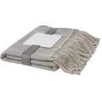 Haven herringbone throw blanket, grey (11311701)