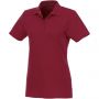 Helios Lds polo, Burgundy, XS