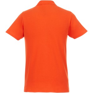 Helios mens polo, Orange, L (Polo shirt, 90-100% cotton)