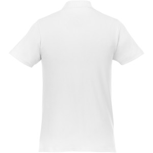 Helios mens polo, White, M (Polo shirt, 90-100% cotton)