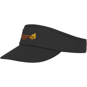 Hera sun visor, solid black (Hats)