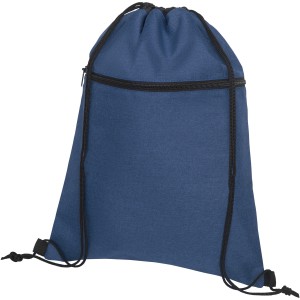 Hoss drawstring backpack, Heather navy (Backpacks)