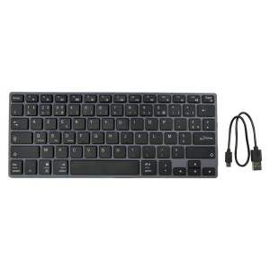 Hybrid performance Bluetooth keyboard - AZERTY, Solid black (Office desk equipment)