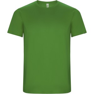 Imola short sleeve kids sports t-shirt, Green Fern (T-shirt, mixed fiber, synthetic)