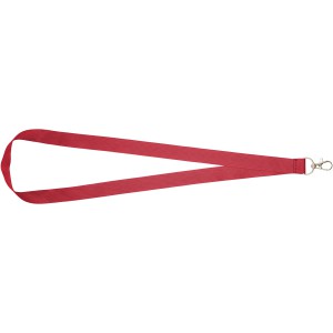 Impey lanyard with convenient hook, Red (Lanyard, armband, badge holder)