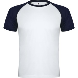 Indianapolis short sleeve kids sports t-shirt, White, Navy Blue (T-shirt, mixed fiber, synthetic)