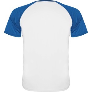 Indianapolis short sleeve kids sports t-shirt, White, Royal blue (T-shirt, mixed fiber, synthetic)