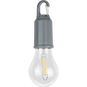 ABS lightbuld Dalton, grey
