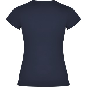 Jamaica short sleeve women's t-shirt, Navy Blue (T-shirt, 90-100% cotton)