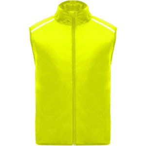 Jannu unisex lightweight running bodywarmer, Fluor Yellow (Vests)