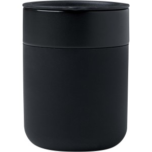 Java 330 ml ceramic tumbler with silicone wrap and plastic l (Glasses)