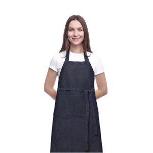 Jeen 200 g/m2 recycled denim apron, Dark blue (Apron)