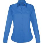 JESSICA - LADIES' LONG-SLEEVED SHIRT, Light Royal Blue (KA549LRO)
