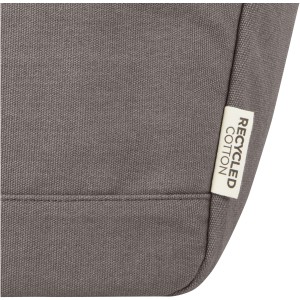 Joey 9-can GRS recycled canvas lunch cooler bag 6L, Grey (Cooler bags)