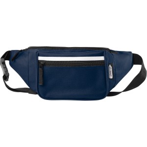 Journey RPET waist bag, Navy (Waist bags)