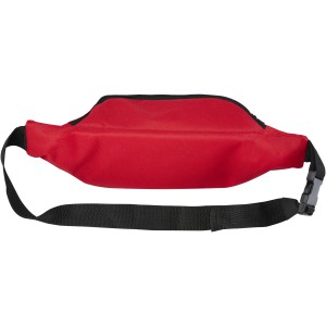 Journey RPET waist bag, Red (Waist bags)