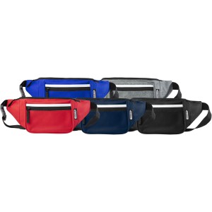 Journey RPET waist bag, Royal blue (Waist bags)