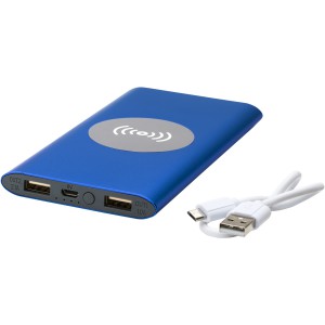 Juice 8000mAh wireless powerbank, Royal blue (Powerbanks)