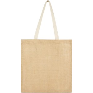 Juta 300 g/m2 jute tote bag 7L, Natural, White (Shopping bags)