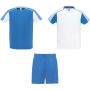 Juve unisex sports set, White, Royal blue