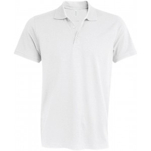 MIKE - MEN'S SHORT-SLEEVED POLO SHIRT, White
