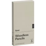 Karst<sup>®</sup> 5-pack 2B woodless graphite pencils, Grey (10779382)