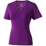 Kawartha short sleeve women's organic t-shirt, Plum (3801738)