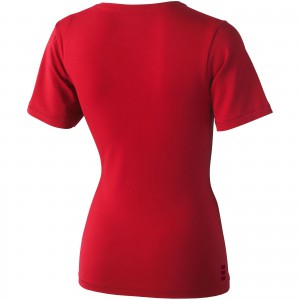 Kawartha short sleeve women's organic t-shirt, Red (T-shirt, 90-100% cotton)