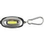 Plastic light with 6 powerful COB LED lights, silver