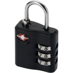 Kingsford TSA-compliant luggage lock, solid black (11968600)