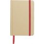 Kraft notebook John, red