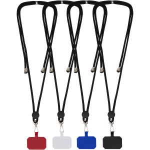 Kubi phone lanyard, Red (Lanyard, armband, badge holder)